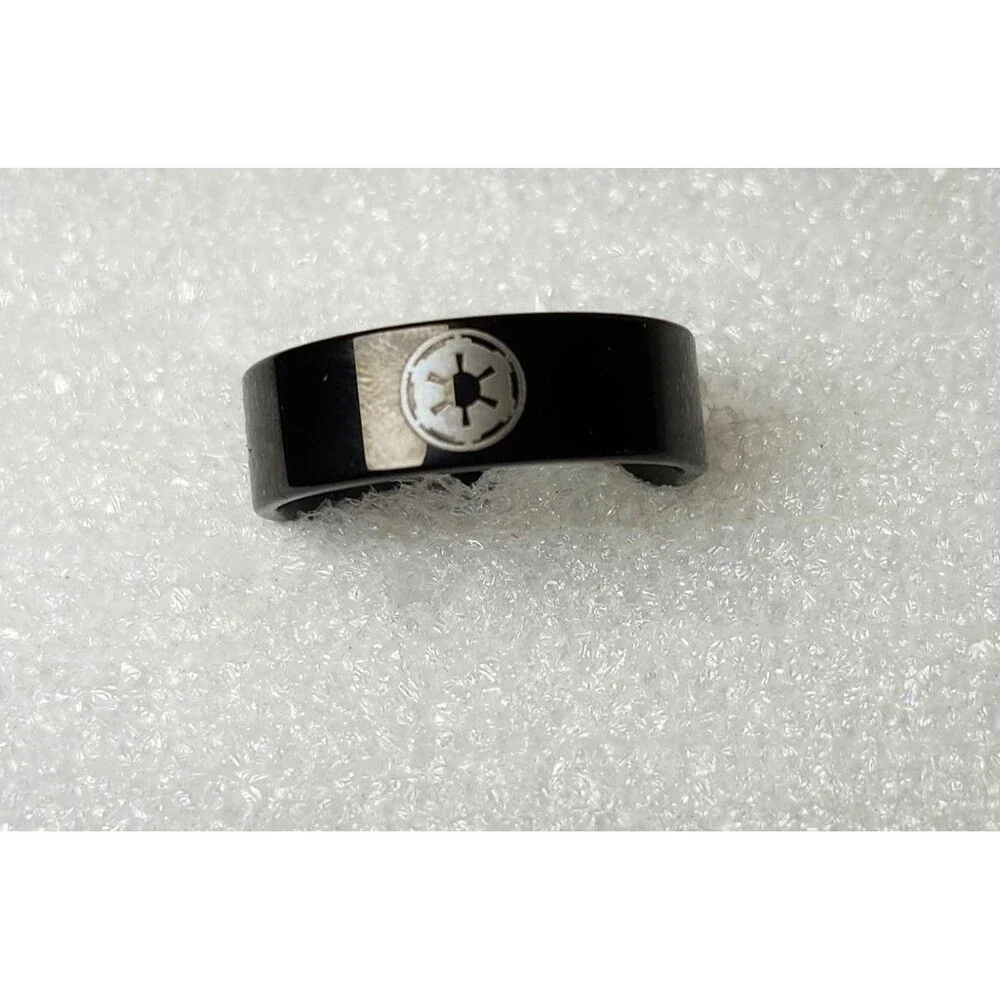 Black Tungsten Carbide Size 12.5 Ring